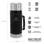 فلاسک غذای استنلی مدل CLASSIC FOOD JAR حجم 0.94 لیتر