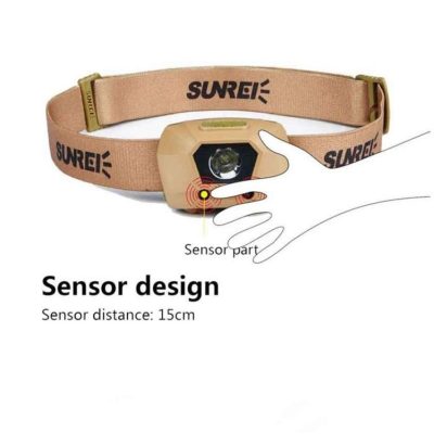 چراغ پیشانی سانری مدل IFISHING