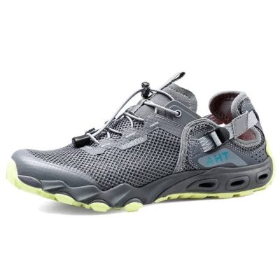 صندل مردانه هامتو مدل 610395A-2 طوسی سبز