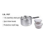 قابلمه استیل فایرمپل مدل ANTARCTI POT 1500ML