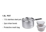 قابلمه استیل فایرمپل مدل ANTARCTI POT 1500ML