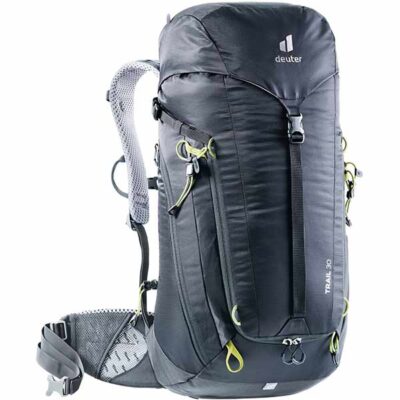 کوله پشتی تریل 30 لیتری دیوتر مدل Deuter Trail 30 Liter Backpack Black-graphite