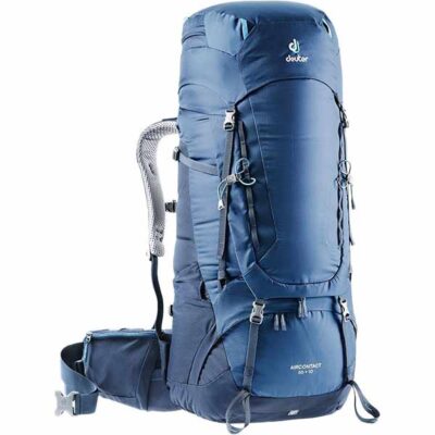 کوله پشتی کوهنوردی 10+65 دیوتر مدل Aircontact backpack Midnight/navy NS