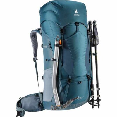 کوله پشتی کوهنوردی 10+65 دیوتر مدل Deuter Aircontact Arctic/Teal