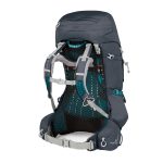 کوله کوهنوردی زنانه 50 لیتر آسپری مدل AURA AG طوسی
